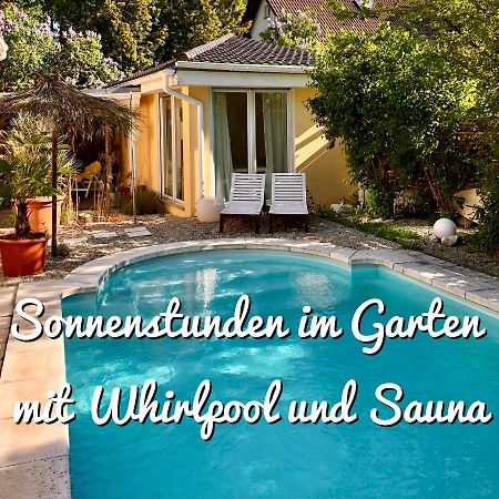 Apartment Tinyhouse Mit Pool, Outdoor Whirlpool Und Garten Petershagen-Eggersdorf Extérieur photo